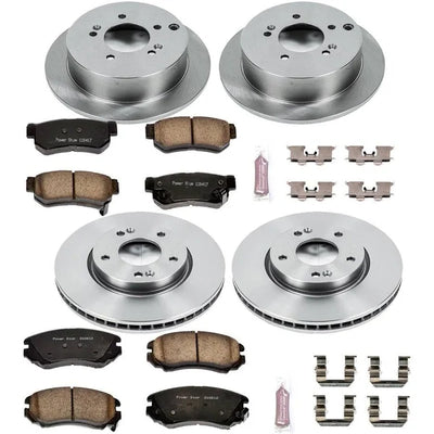 Brake rotors and pads