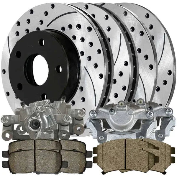Brake rotors and pads